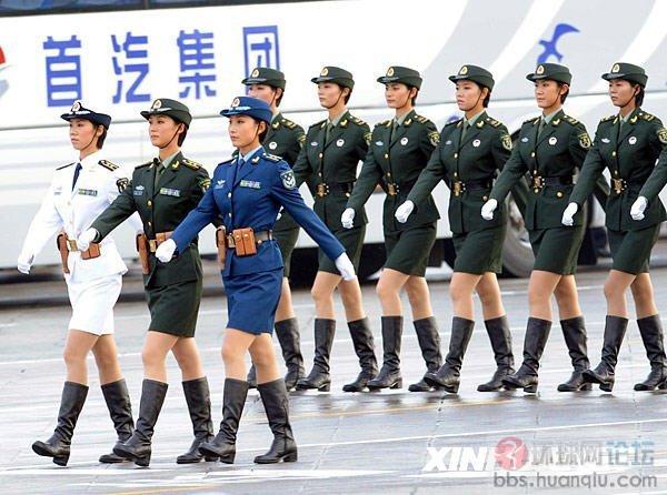 组图:<em>国庆阅兵女兵</em>方队 高清 - 环球谈兵 - 环球