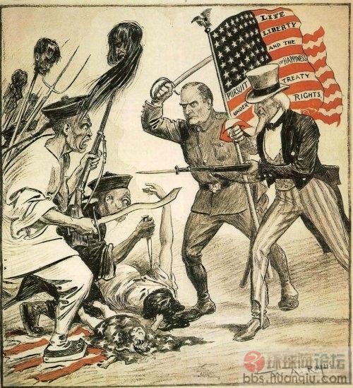 西方画家笔下的八国联军侵华战