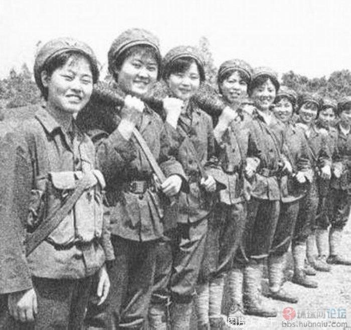 中越战争中的女兵们