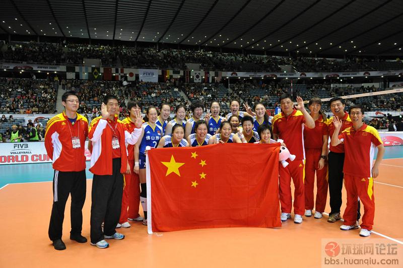 世界杯:<em>中国女排</em>战胜德国队获得伦敦奥运会入