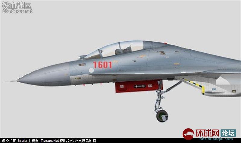 中国版苏30问世 成飞歼16首架原型机现身_河