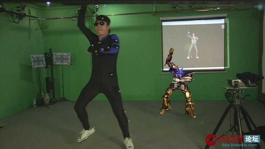 3D版江南Style--3D拍摄与动作捕捉结合