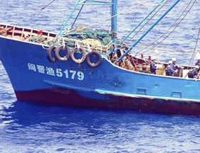 中国渔船