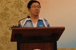 中国主办方在欢迎晚宴上致辞