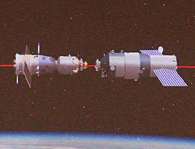 神八天宫二次对接成功