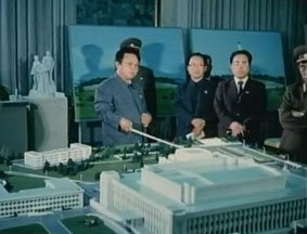 朝媒直播金正日遗体告别式