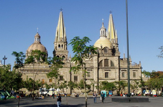 瓜达拉哈拉大教堂_瓜达拉哈拉_墨西哥_环球旅