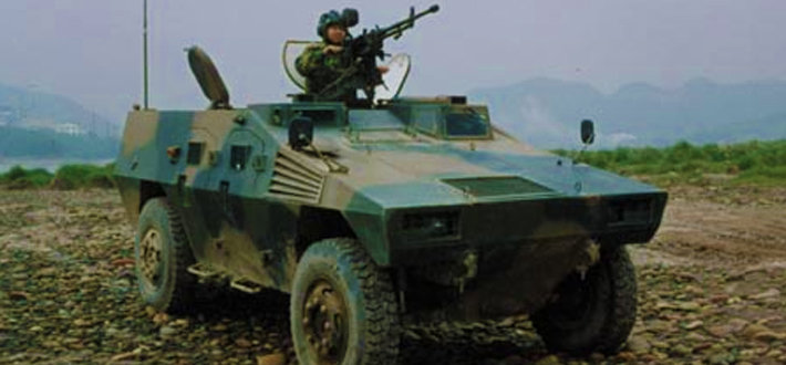 ql550轻型轮式装甲车