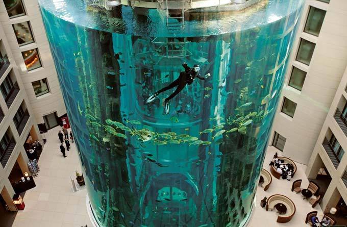 柏林雷迪森蓝光酒店水族馆_柏林_德国_环球旅