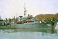 东川号504中国护卫舰二战后至冷战期间
