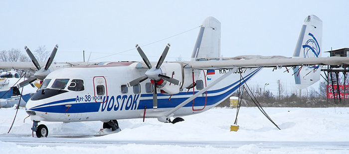 安东诺夫设计局 安-38 双发涡桨通用飞机