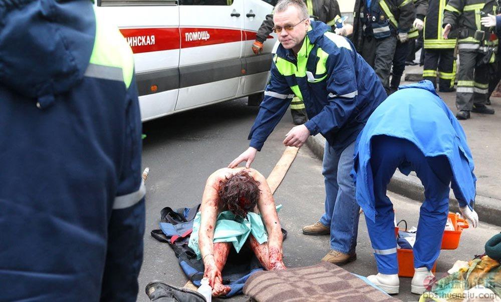 俄罗斯地铁发生连环爆炸 为女人弹所为