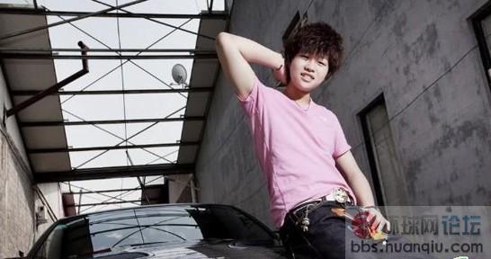 李双江之子李天一宝马写真照,x二代伤不起