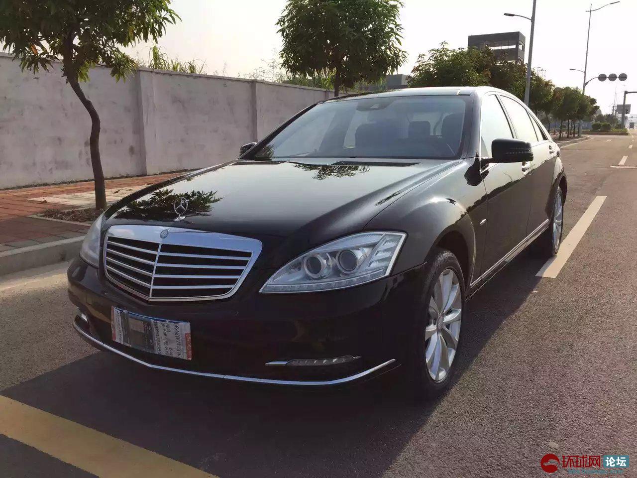特价32万出售 13款奔驰s350(柴油版) 黑色棕内 高配